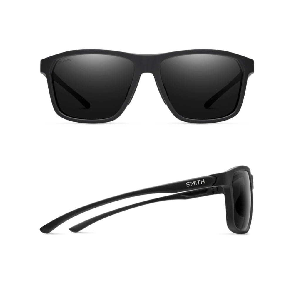 Smith Pinpoint Sunglasses - One Size Fits Most - Matte Black - Chromapop Polar Black Lens