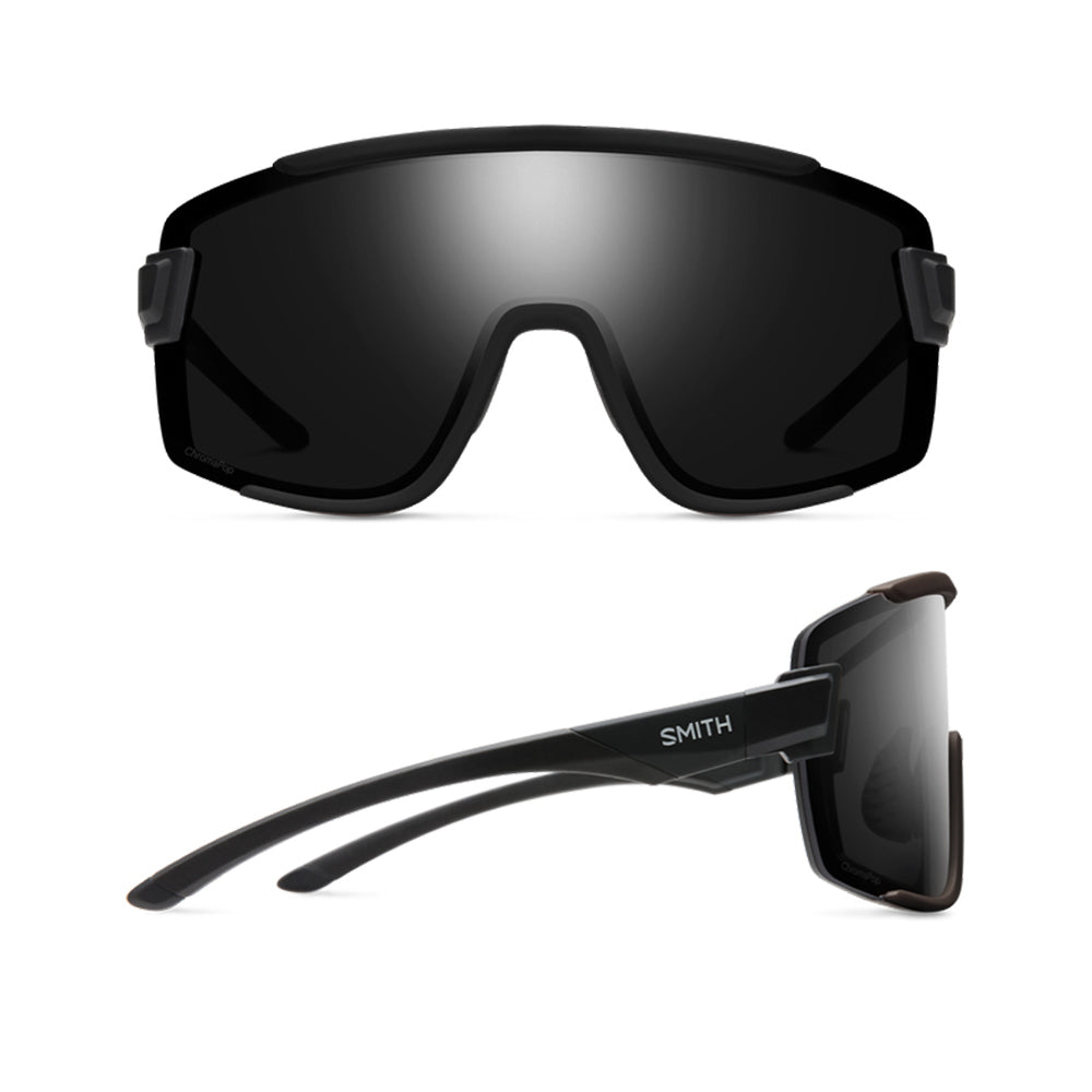 Smith Wildcat Sunglasses - One Size Fits Most - Matte Black - Chromapop Sun Black Lens