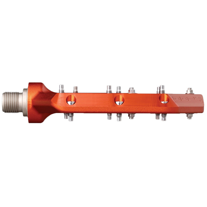 Spank Oozy Trail Flat Pedals - Orange - V2