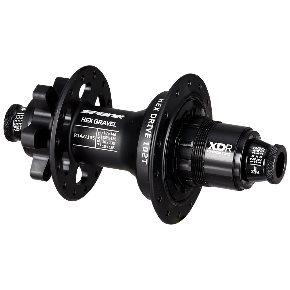Spank Flare 24 OC Vibrocore Rear Wheel - Not Applicable - 12x142mm-QRx135mm - 6 Bolt - Rear - 27.5 Inch