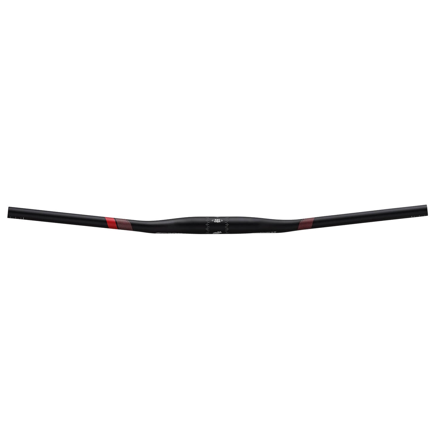 Spank Spike 35 Vibrocore Alloy Bars - Black - Red - 35 - 25 Rise - 820
