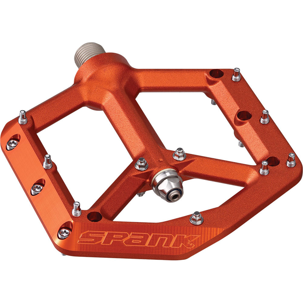 Spank Spike Flat Pedals - Orange - V2