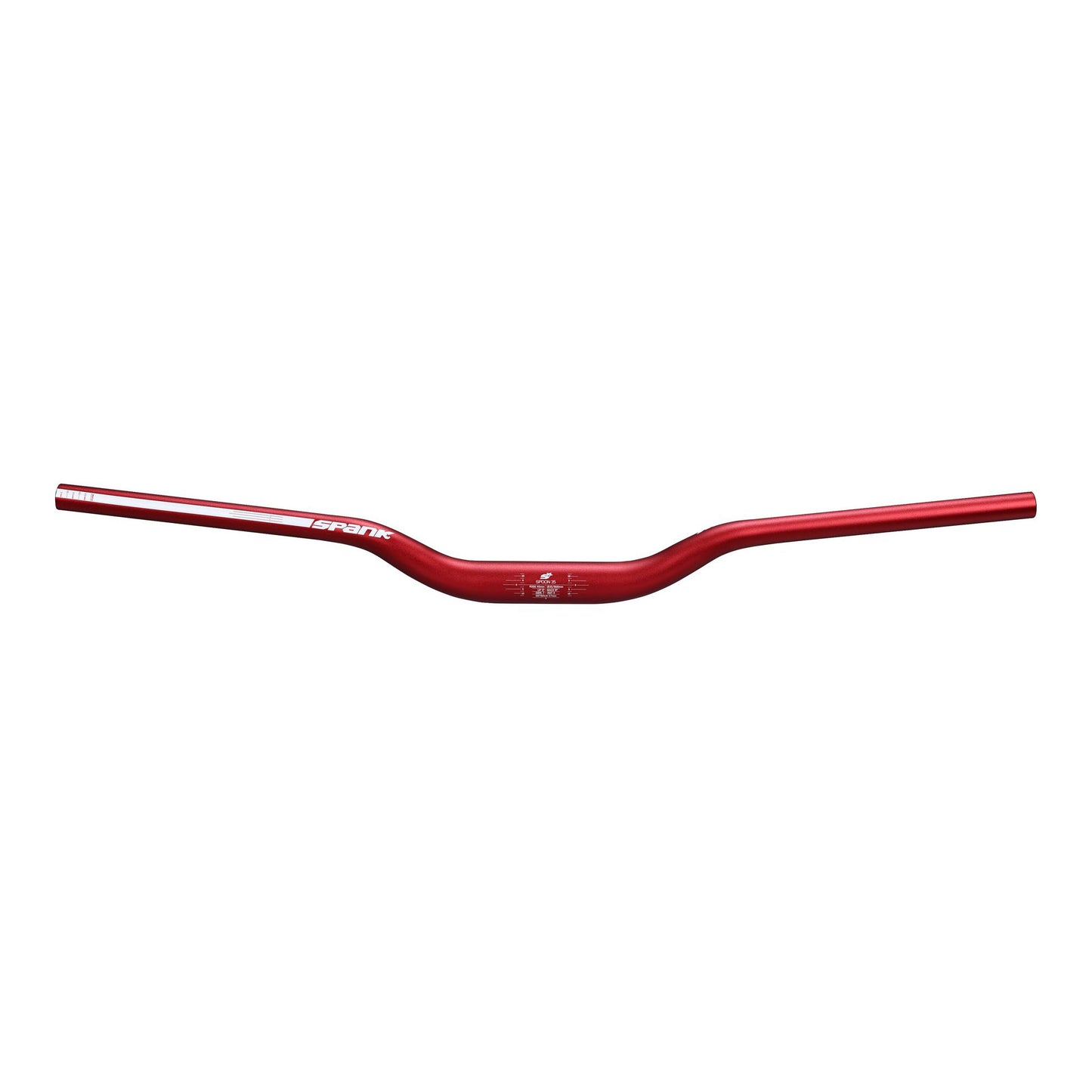 Spank Spoon 35 Alloy Bars - Red - 35 - 40 Rise - 800