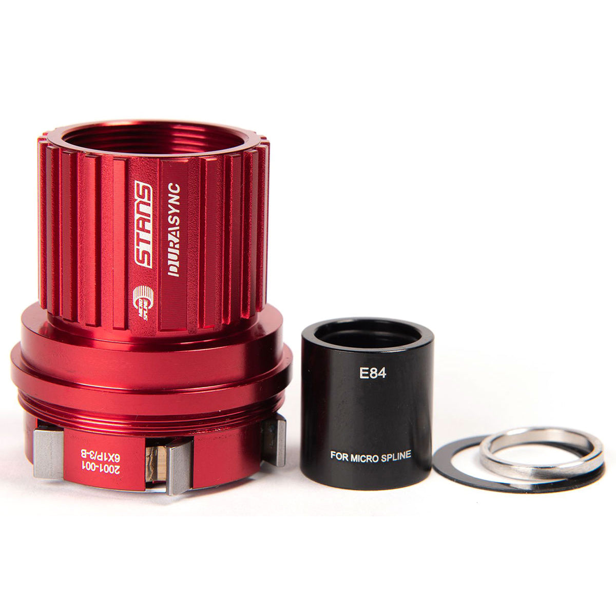 Stan's NoTubes Neo Micro Spline Freehub Body - Red - 6 Pawl - DuraSync