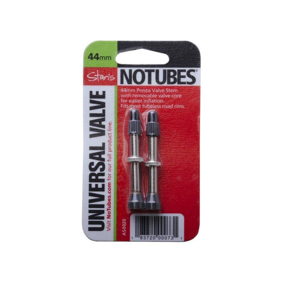 Stan's NoTubes Universal MTB 44mm Valve Stem PAIR