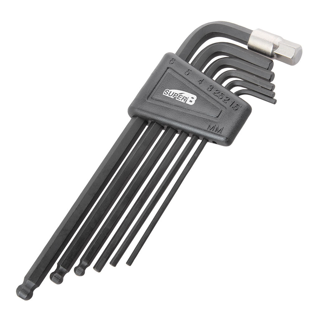 SuperB 2-8mm Hex Key Wrench Set