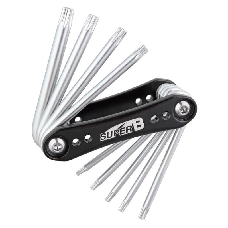 SuperB 9 in 1 Folding Torx Tool