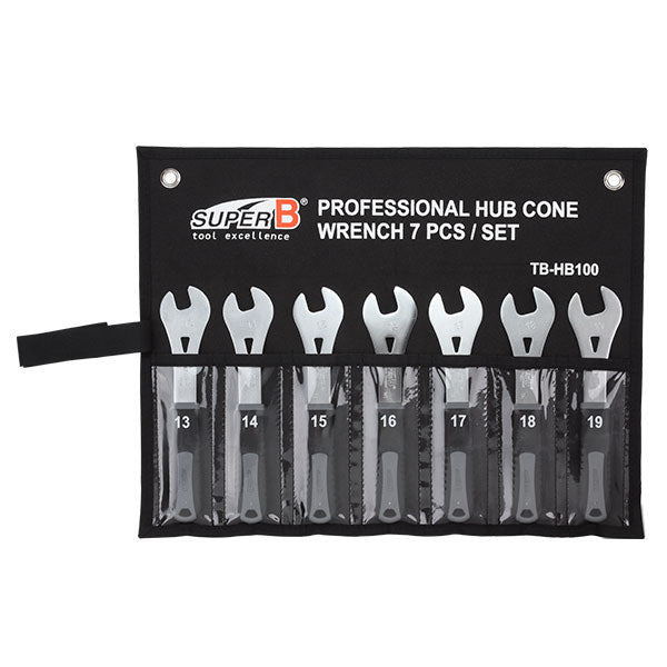 SuperB Professional Hub Cone Wrench Set