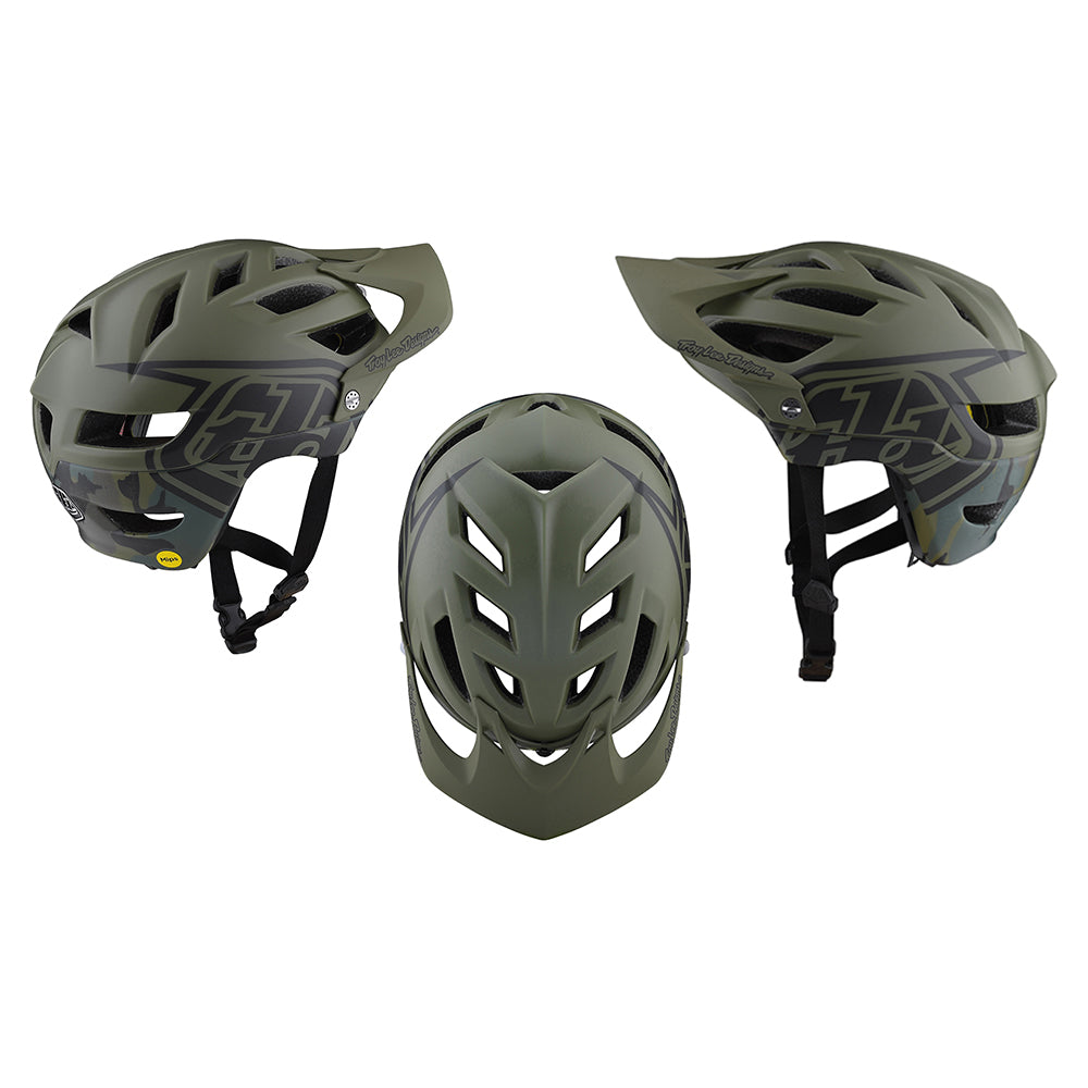 TLD A1 MIPS Youth Helmet - Youth - One Size Fits Most - Camo Army
