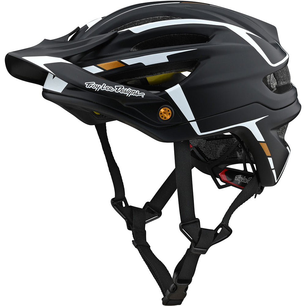 TLD A2 MIPS Helmet - XL-2XL - Black - White - AS-NZSÂ 2063-2008 Standard