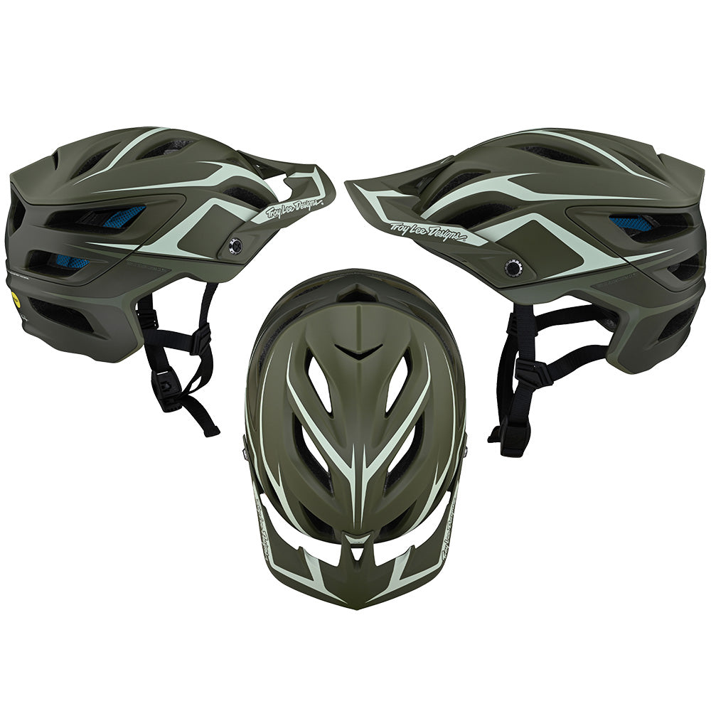 TLD A3 MIPS Helmet - XL-2XL - Jade Green