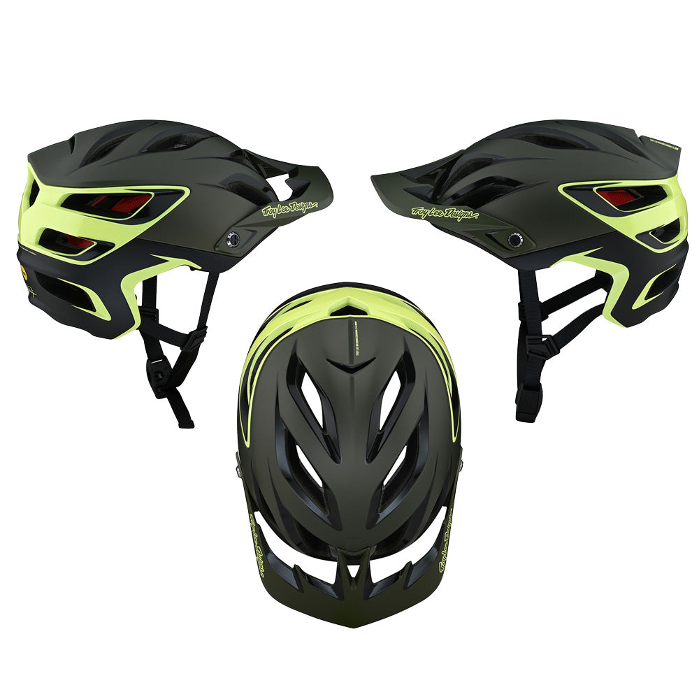 TLD A3 MIPS Helmet - XS-S - Camo Green - AS-NZSÂ 2063-2008 Standard