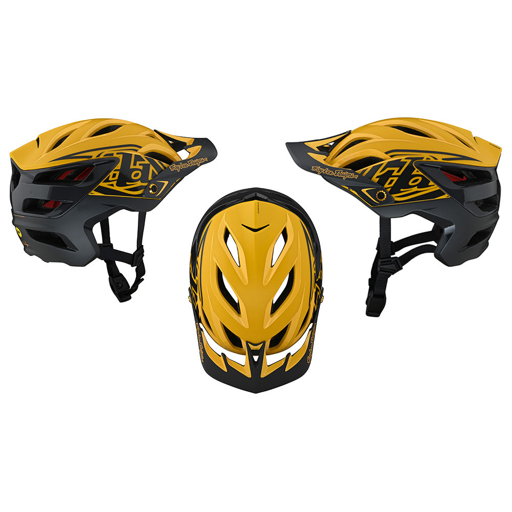 TLD A3 MIPS Helmet - M-L - Uno Yellow - AS-NZSÂ 2063-2008 Standard