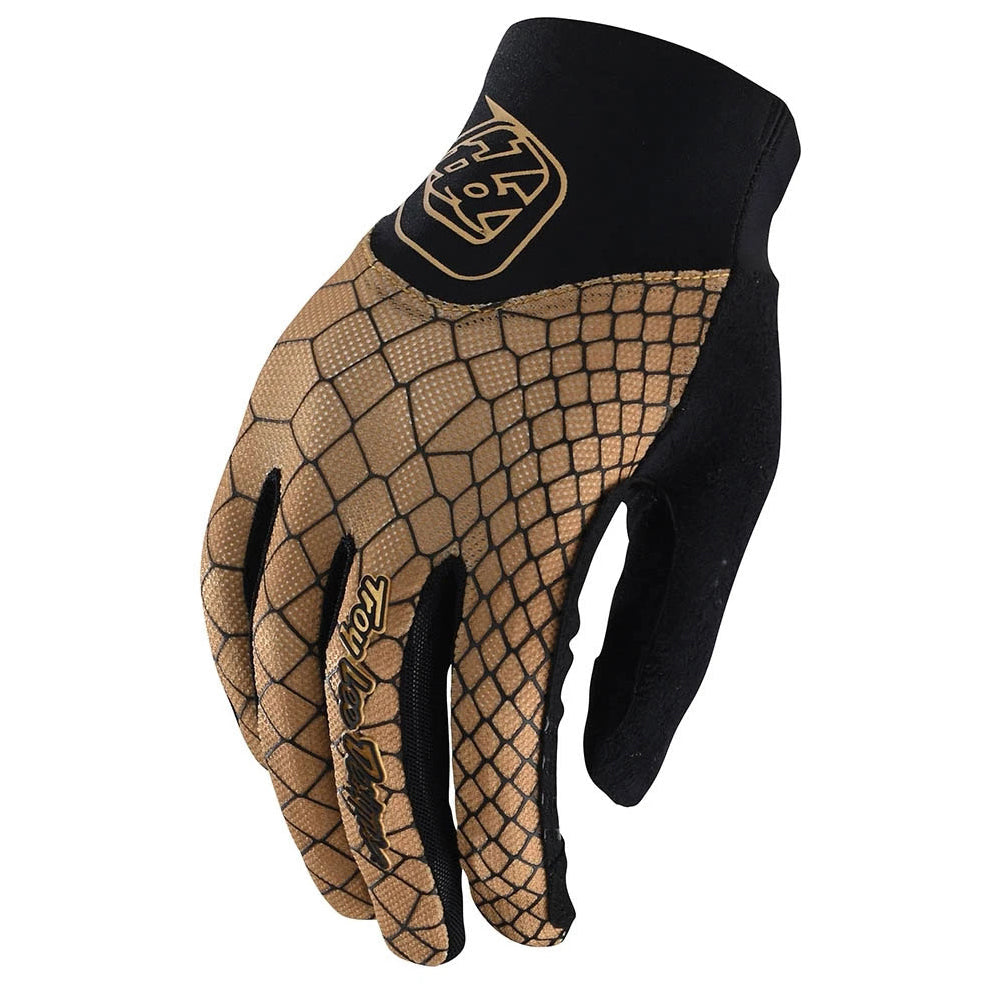 TLD Ace Women's Gloves - M - Snake Gold