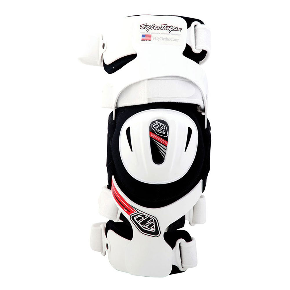 TLD Catalyst X Knee Brace - S - White - Left