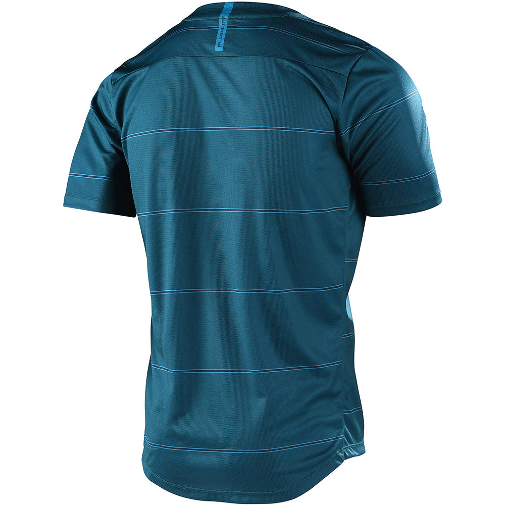 TLD Flowline Short Sleeve Jersey - XL - Revert Jungle