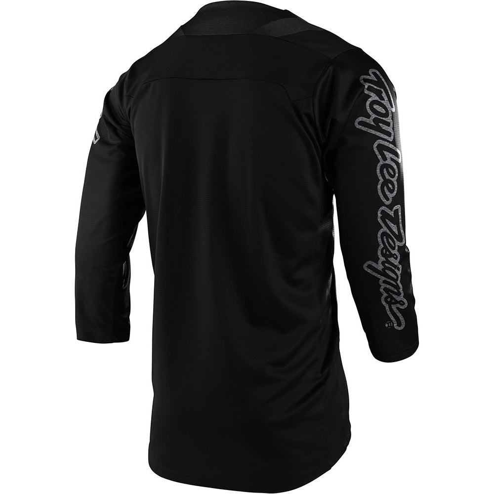 TLD Ruckus 3-4 Sleeve Jersey - S - Tres Heather Grey - Charcoal