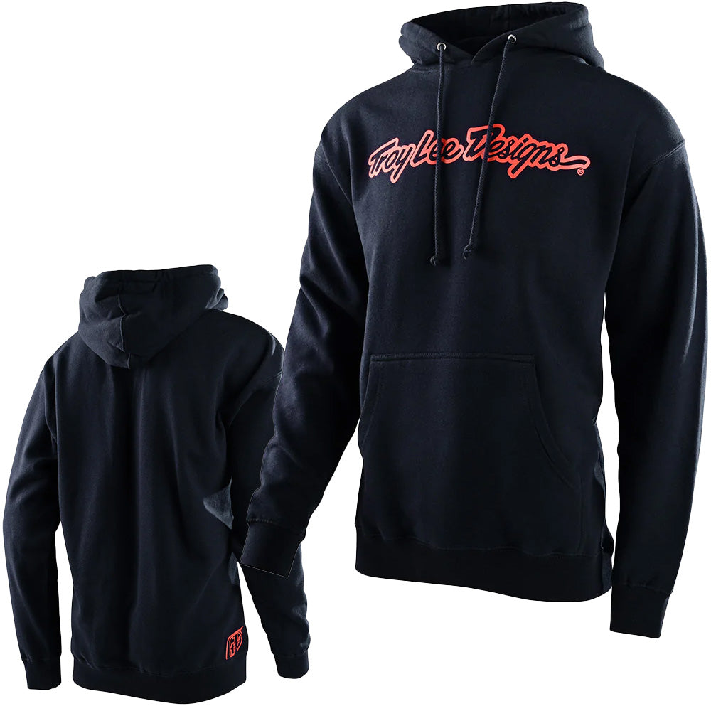 TLD Signature Pullover Hoodie - S - Navy
