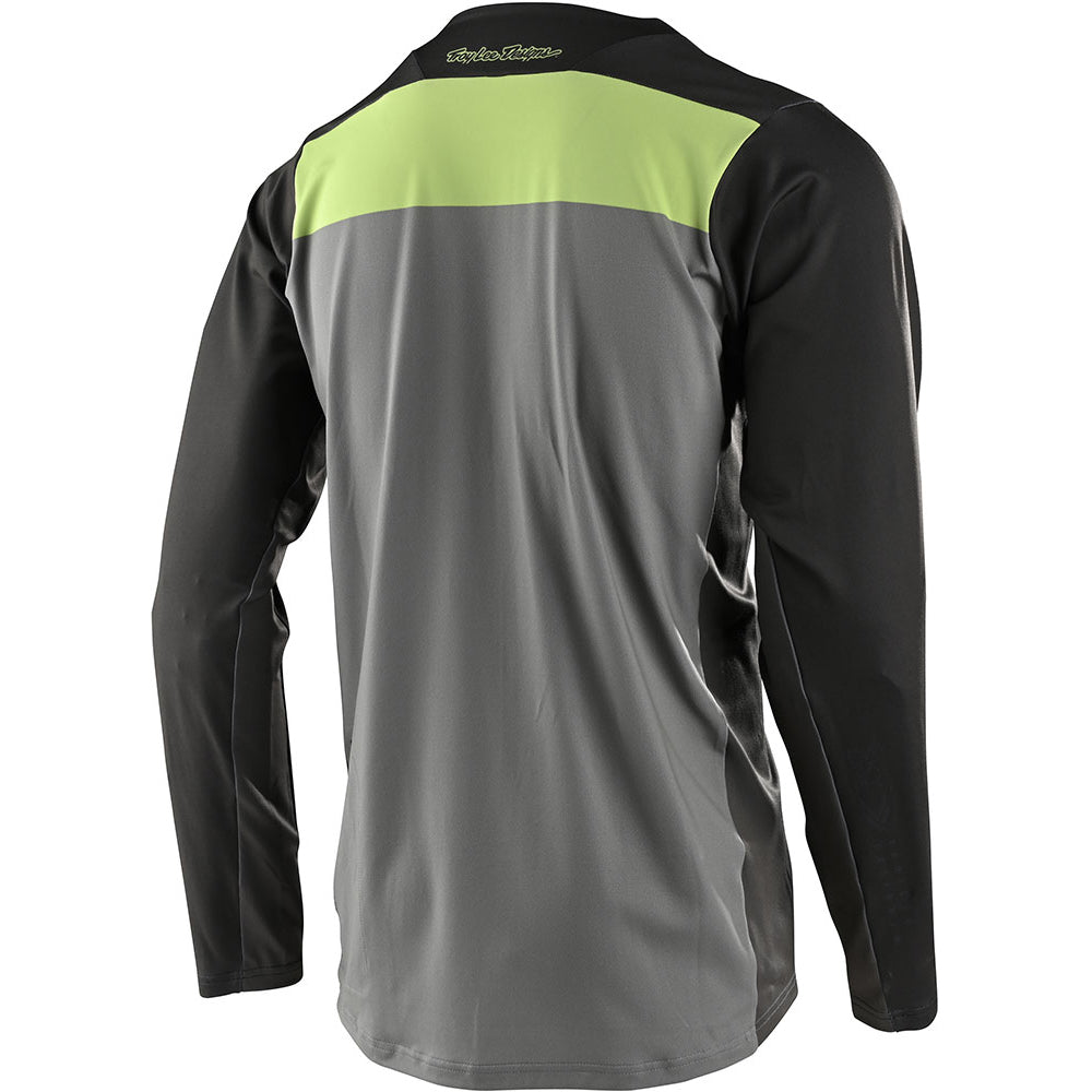 TLD Skyline Chill Long Sleeve Jersey - M - Breaks Carbon