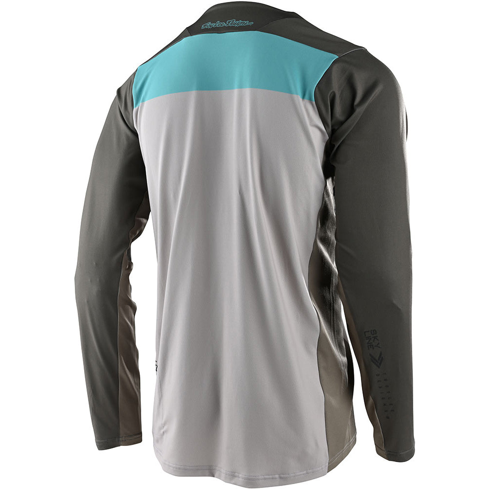 TLD Skyline Chill Long Sleeve Jersey - XL - Breaks Tarmac