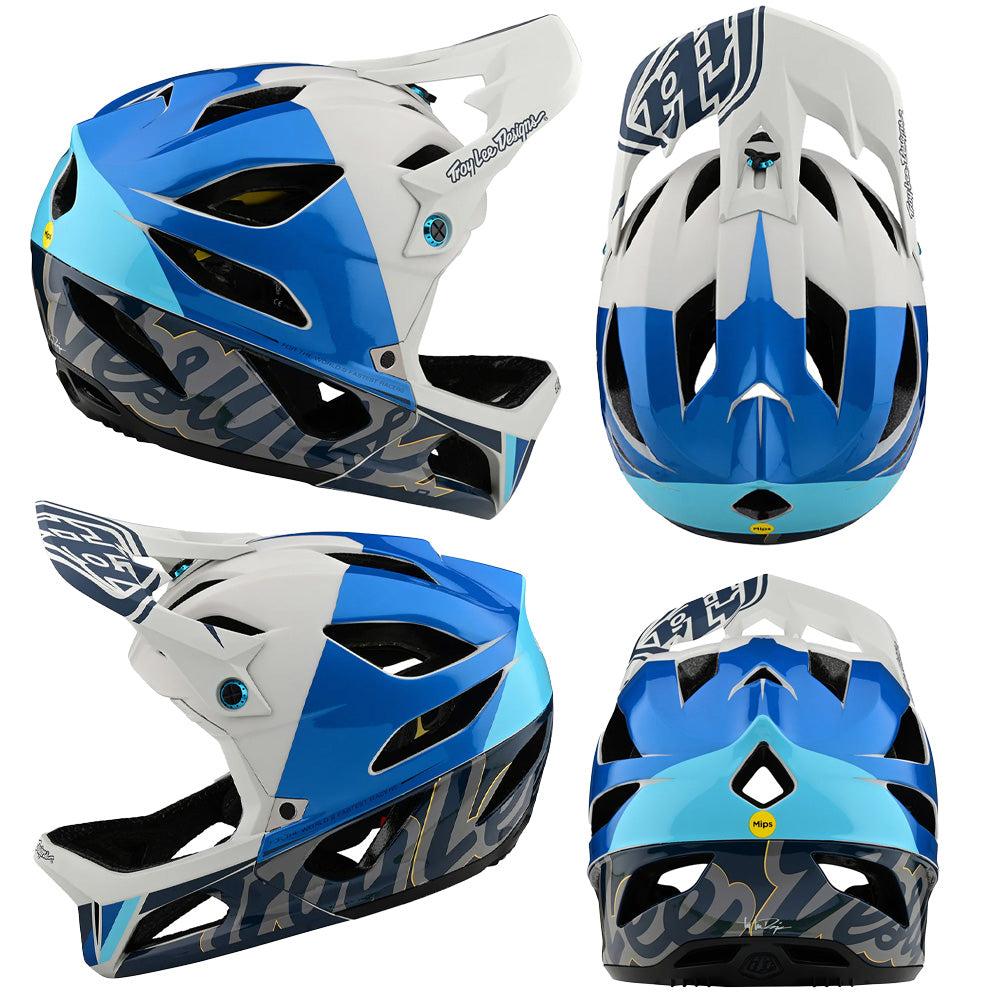 TLD Stage MIPS Helmet - XS-S - Nova Slate Blue - AS-NZS 2063-2008 Standard