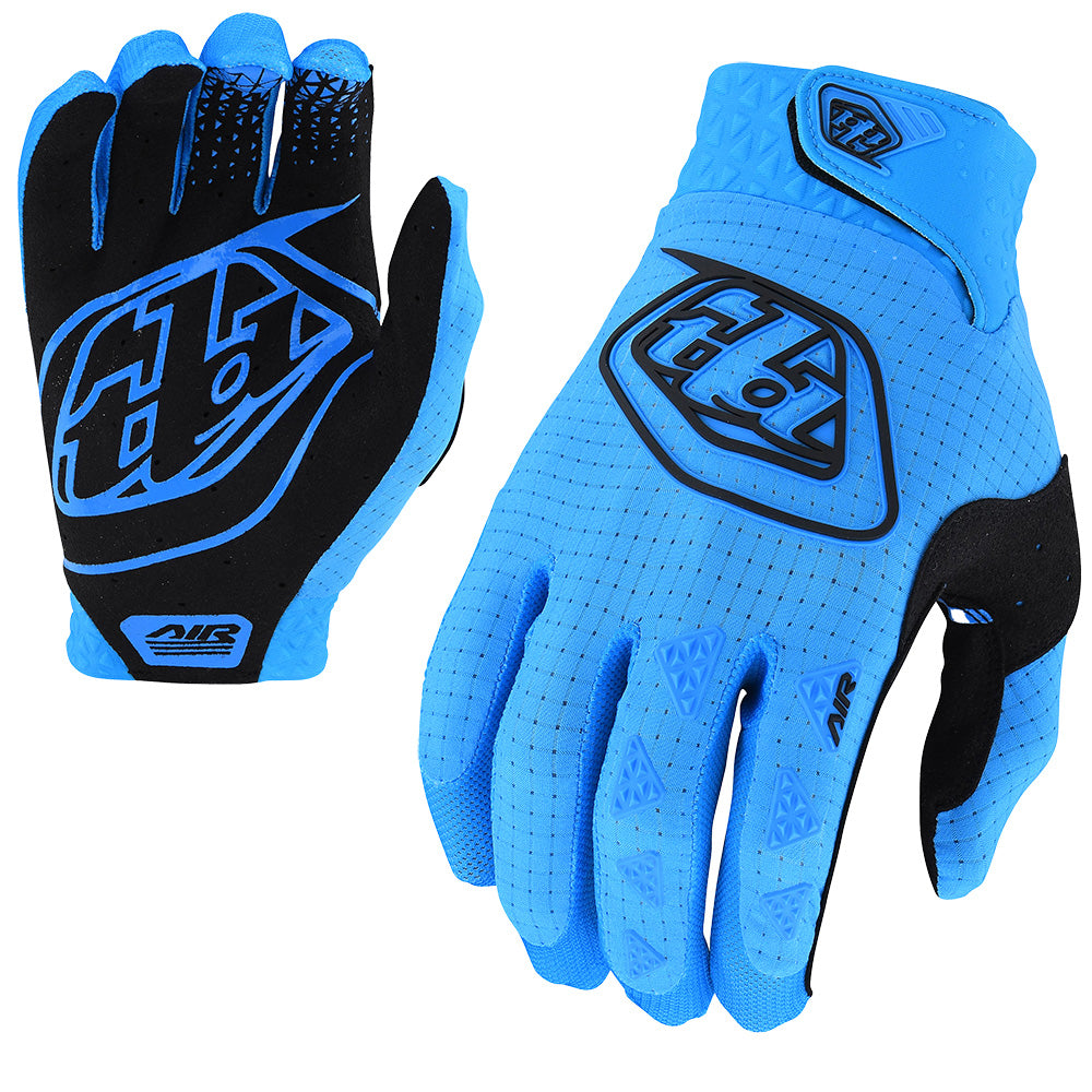 TLD Youth Air Gloves - S - Cyan
