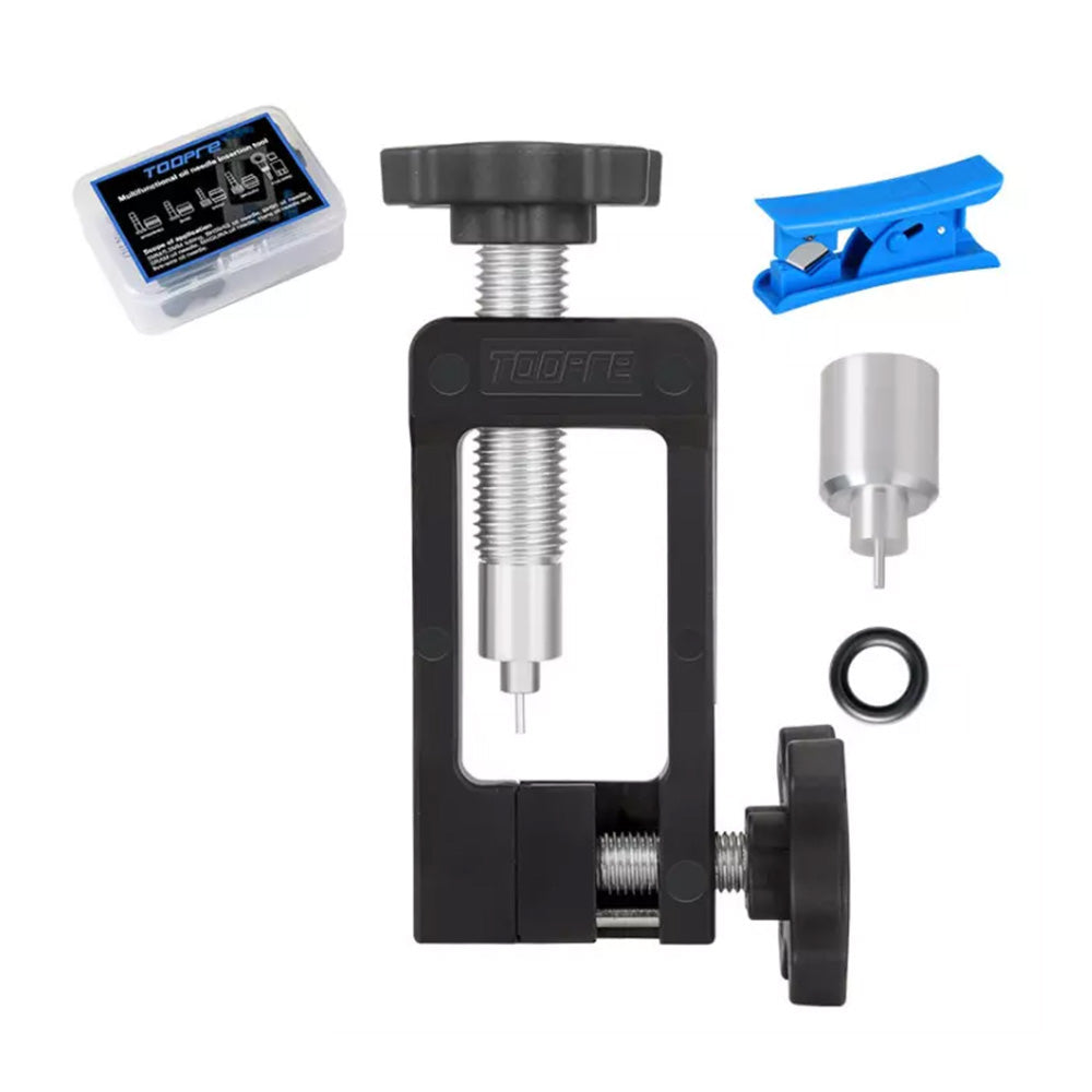 Toopre Hydraulic Hose Cable Driver Needle Insertion Tool - Silver - Black