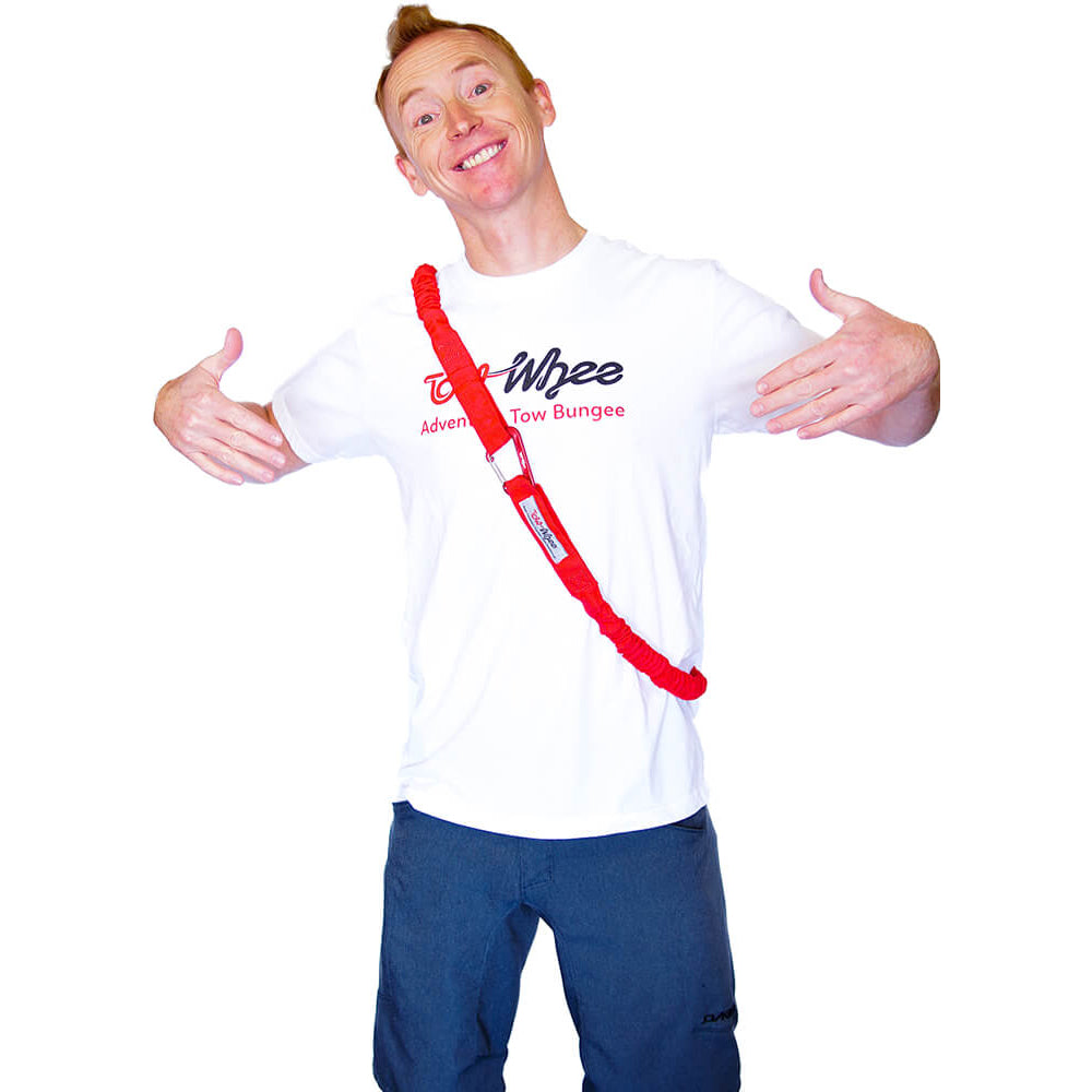TowWhee Quick Loop with Mini Carabiner - Red