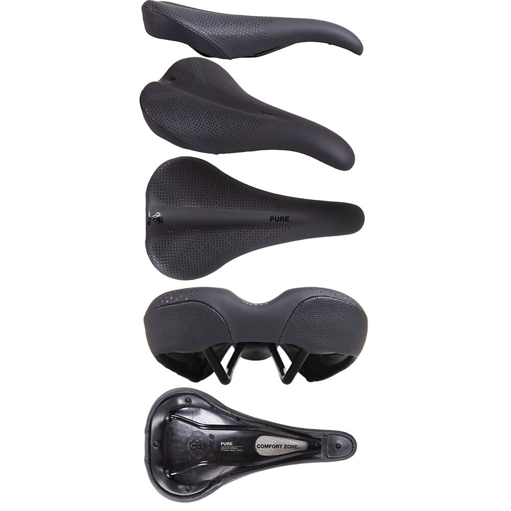 WTB Pure Saddle - Steel - Medium