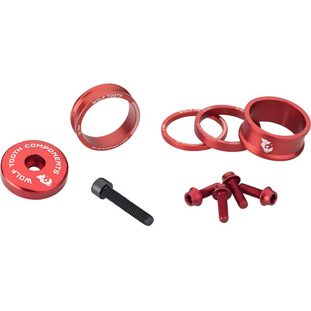 Wolf Tooth Anodised Bling Kit - Red