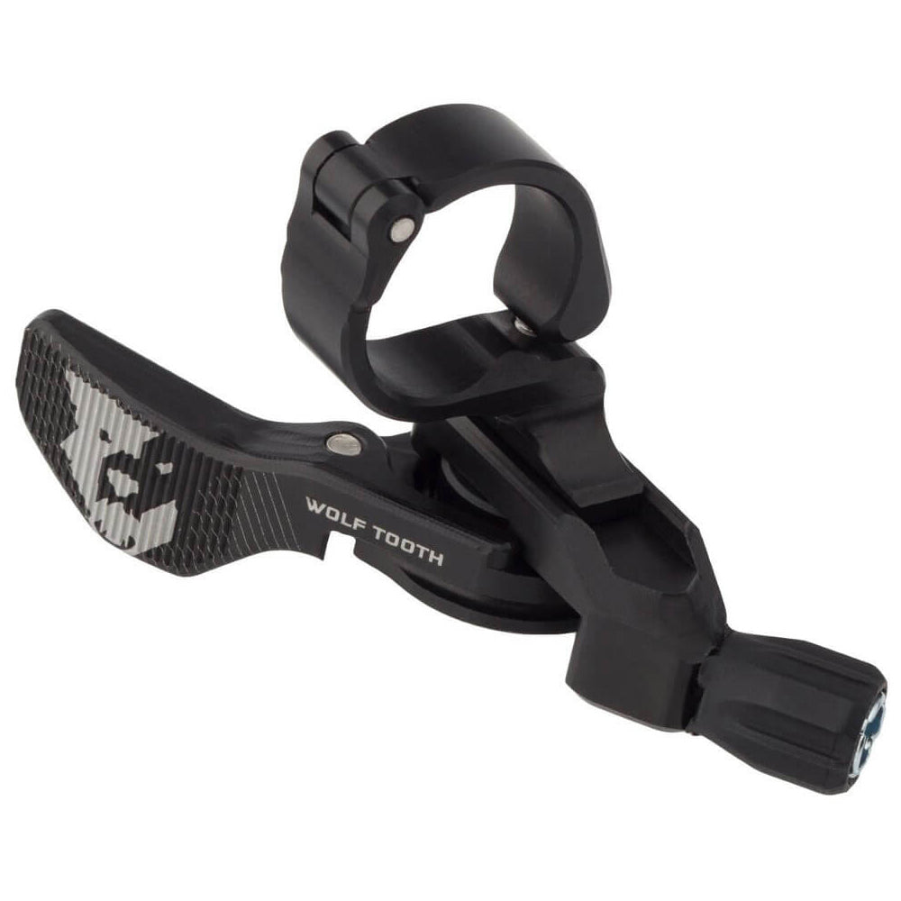 Wolf Tooth Dropper ReMote Lever - Black - Standard Action - 22.2mm Bar Clamp