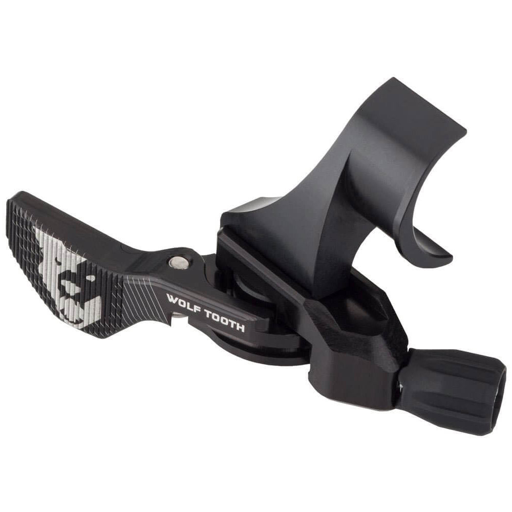 Wolf Tooth Dropper ReMote Lever - Black - Standard Action - Shimano I-Spec II
