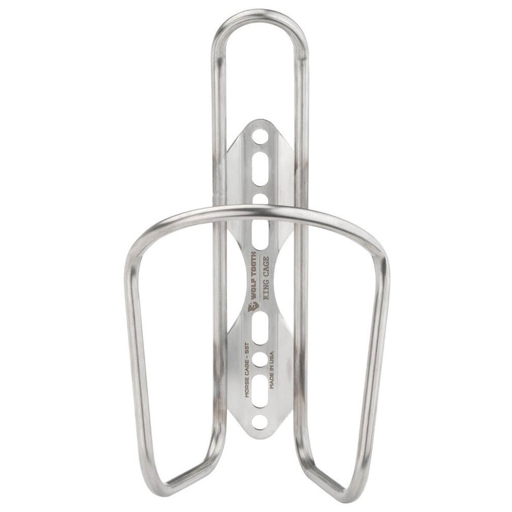 Wolf Tooth - King Cage Morse Stainless Steel Bottle Cage