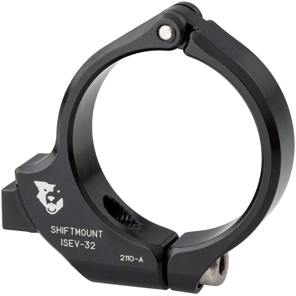 Wolf Tooth ShiftMount Adaptor - Right Only - Shimano I-Spec EV Shifter to 31.8mm Bar Clamp - 12 Speed