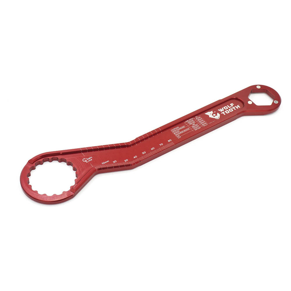 Wolf Tooth Ultralight Flat Wrench Tool and Bottom Bracket Wrench