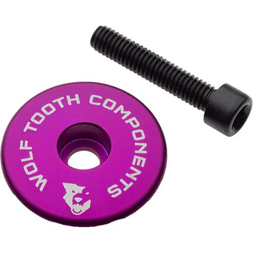 Wolf Tooth Ultralight Top Cap - Purple - 1 1-8 Inch