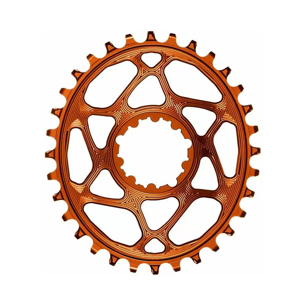 absoluteBLACK Direct Mount Narrow Wide Chainring - SRAM Direct Mount - 3mm Boost - Oval - Orange - 9-12 Speed - 34T