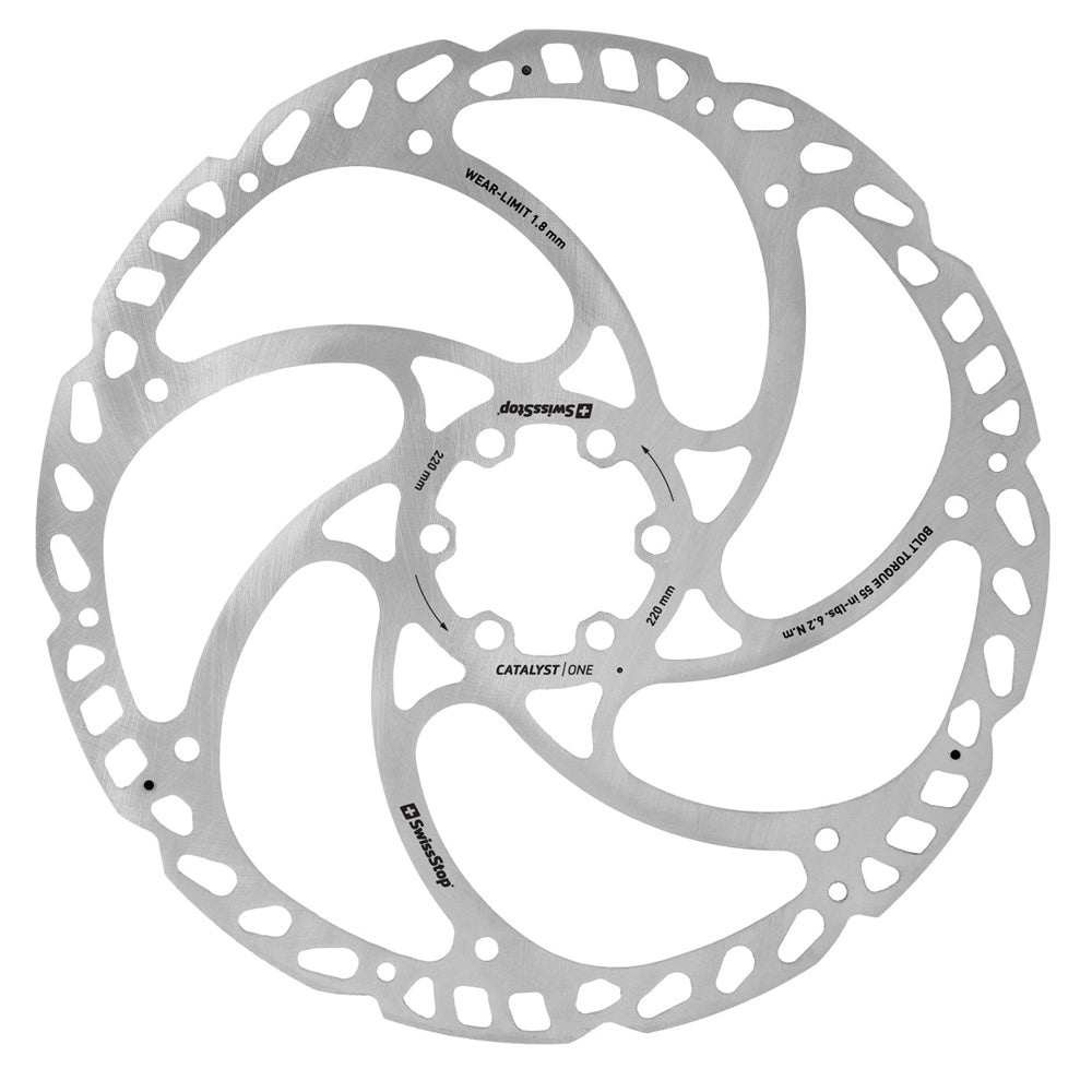 SwissStop Catalyst One 6 Bolt Disc Brake Rotor - 203mm - 6 Bolt