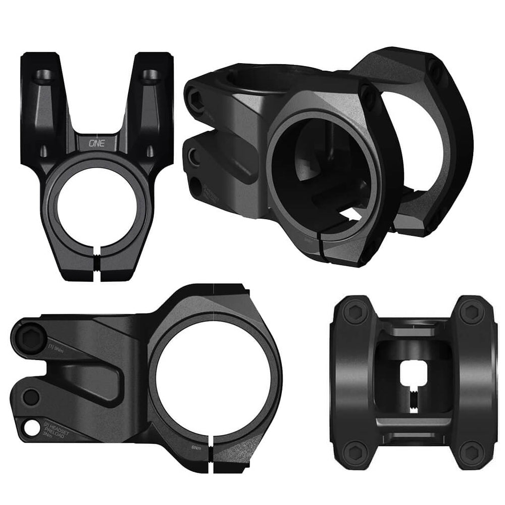 OneUp Components Stem - Black - 35mm - 35mm x 0 Degree - 1 1-8th Inch
