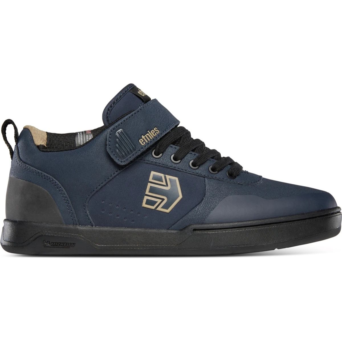 Etnies Culvert Mid Flat Shoes - US 7.0 - Navy - Dark Blue