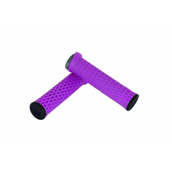 Bikeyoke Grippy Grips - Ruby - Single Lock On Grips