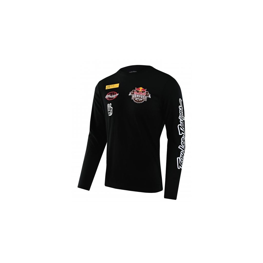 TLD Limited Edition Red Bull Rampage Lockup Long Sleeve Tee - 2XL - Black