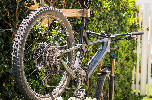 How To Create A Fence-Mounted Bike Stand For $20