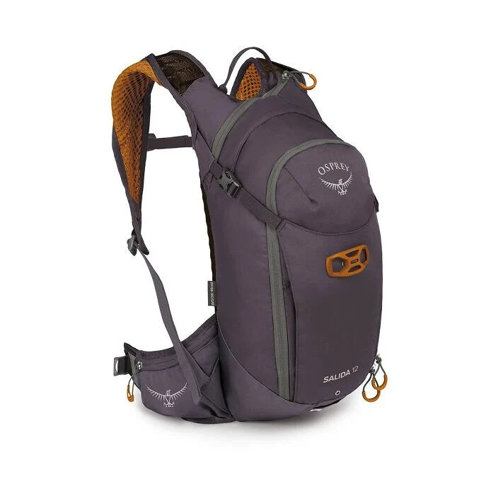 Osprey Salida 12 Women's Backpack with Reservoir - Grey - 12L Pack - 2.5L Bladder