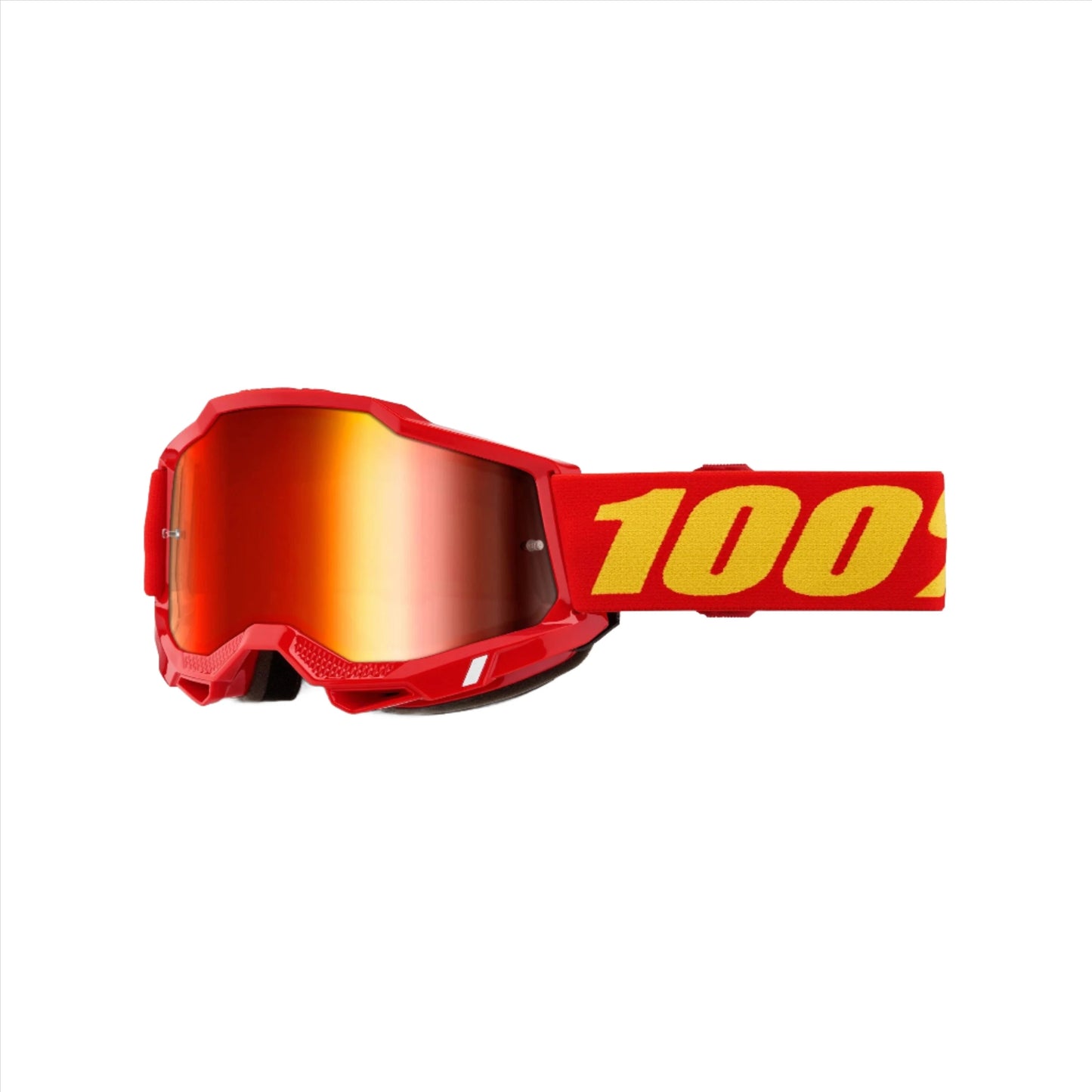 100 Percent Accuri 2 Goggles - One Size Fits Most - Red - Mirror Red Lens