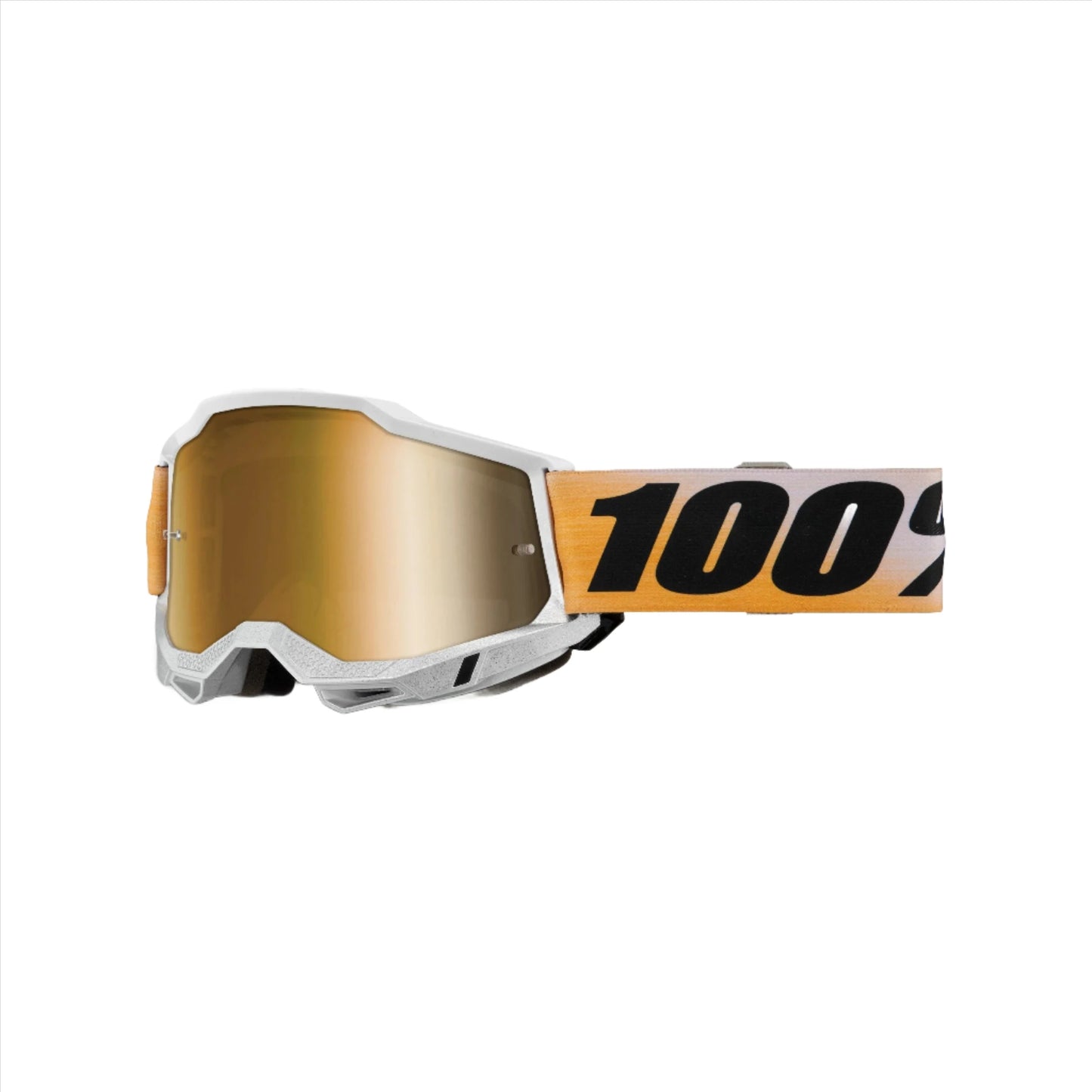 100 Percent Accuri 2 Goggles - One Size Fits Most - Shiv - Mirror True Gold Lens