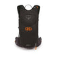 Osprey Siskin 12 Backpack with Reservoir - Black - 12L Pack - 2.5L Bladder