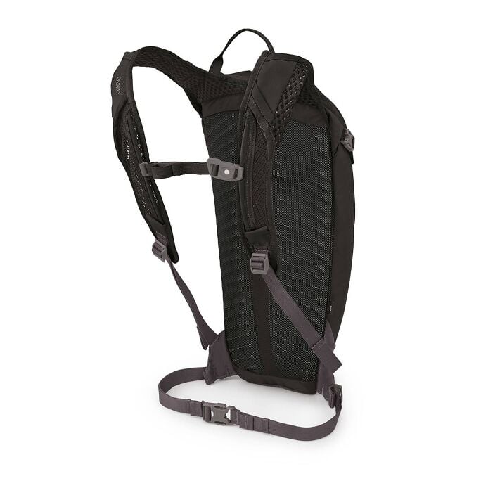 Osprey Siskin 8 Backpack with Reservoir - Black - 8L Pack - 2.5L Bladder