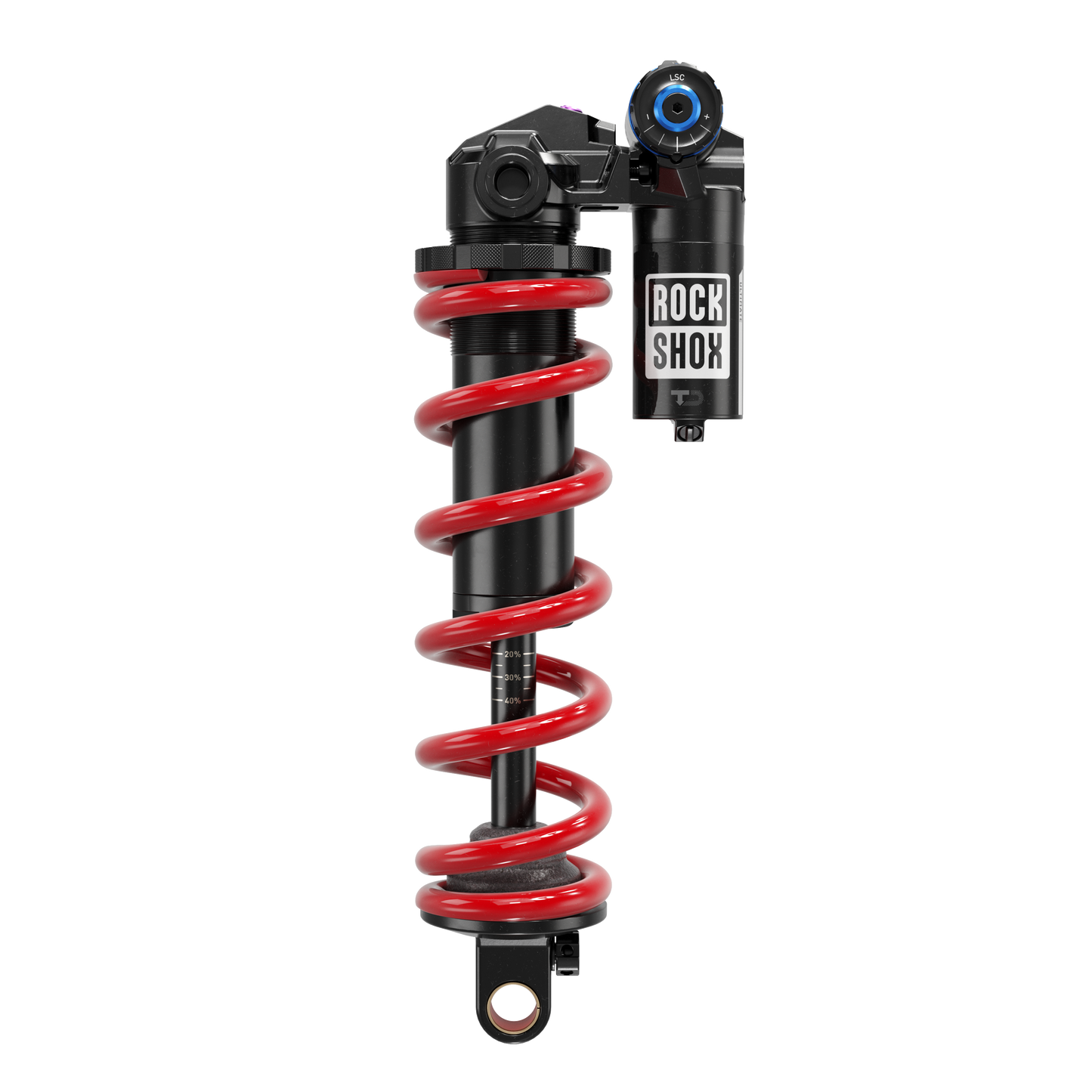 Rockshox Vivid Coil Ultimate RC2T Shock - Trunnion Mount - 185x50mm (Metric) - Standard