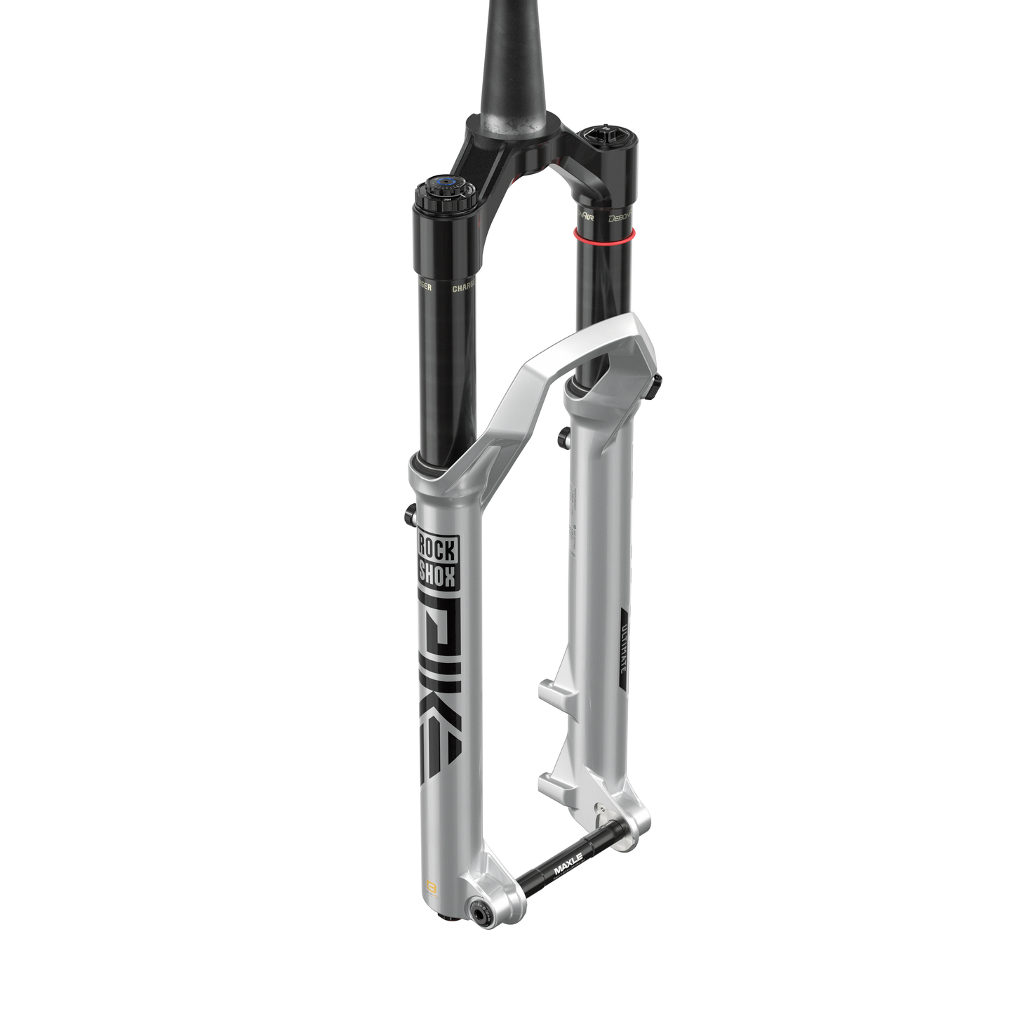 Rockshox Pike Ultimate Charger 3.1 RC2 Fork - 29 Inch - 1 1/8th - 1.5 Inch Tapered - 15x110mm Boost - 120mm Travel - 44mm - Charger 3.1 RC2 W/Buttercups - Gloss Silver